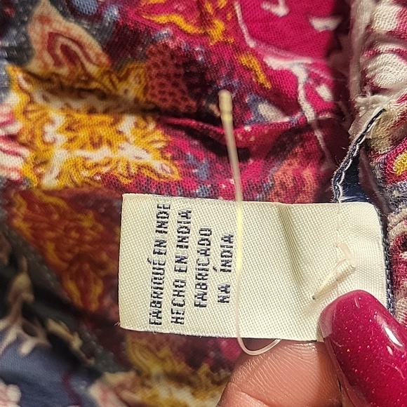 Forever 21 Maxi Colorful Pattern, Sleeveless Dress, Size: L - Picture 7 of 8